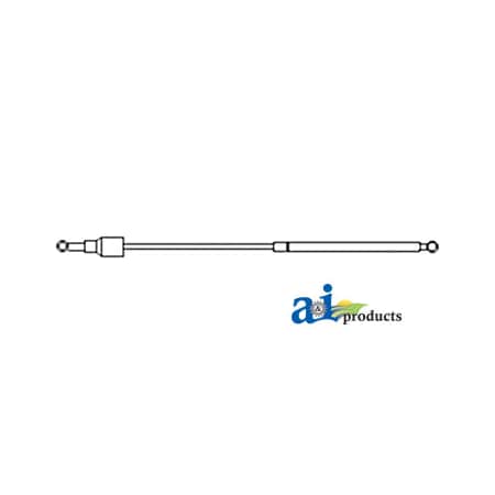 A & I Products Cylinder, Hood Lift 1" x1" x48" A-1968168C3